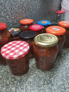 Second Half Of Large Batch Of Chutney